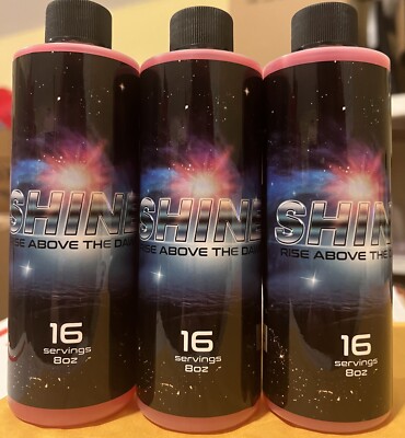 SHINE Energy 8oz bottle Jolly Berry (Similar to RedDawn and Blue Rise)