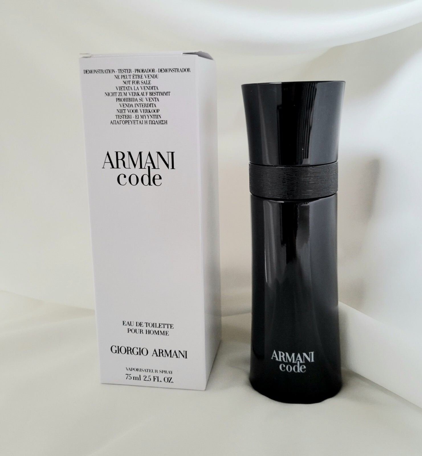 Giorgio Armani Armani Code 2.5oz Men Eau de Toilette for Men