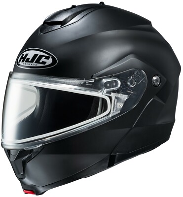HJC c91 Modular SunScreen Snowmobile Helmet Matte Flat Black SM Small C-91