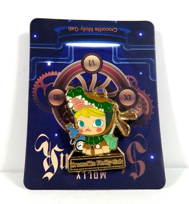 Pop Mart Molly Steam Punk Pin Series Crocodile Molly Gab NEW