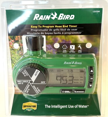 Rain Bird Professional Grade Electronic Digital Hose End Timer Model 1ZEHTMR