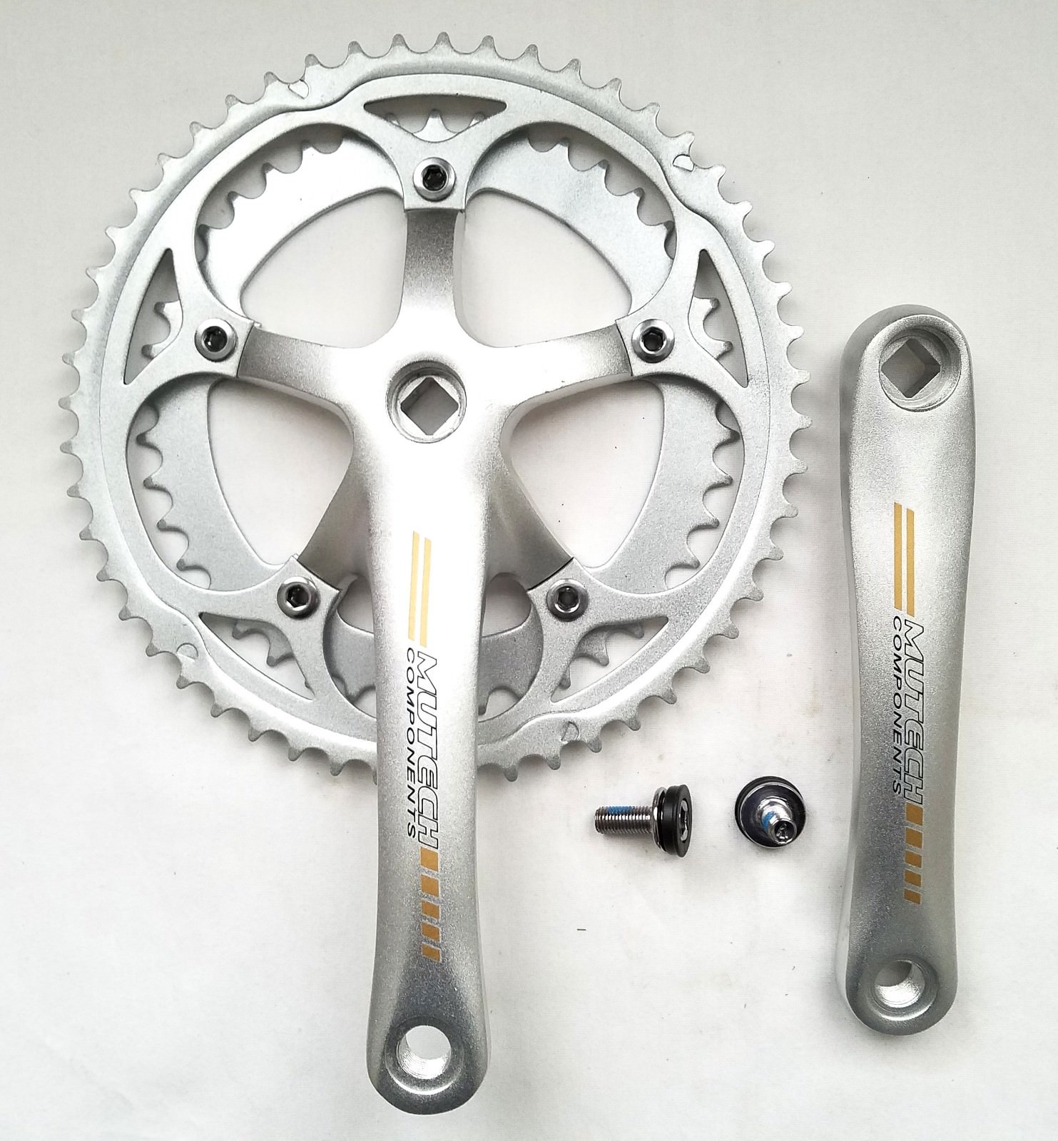Aluminum 7/8s Road Crankset 52/42t Silver 170mm | eBay