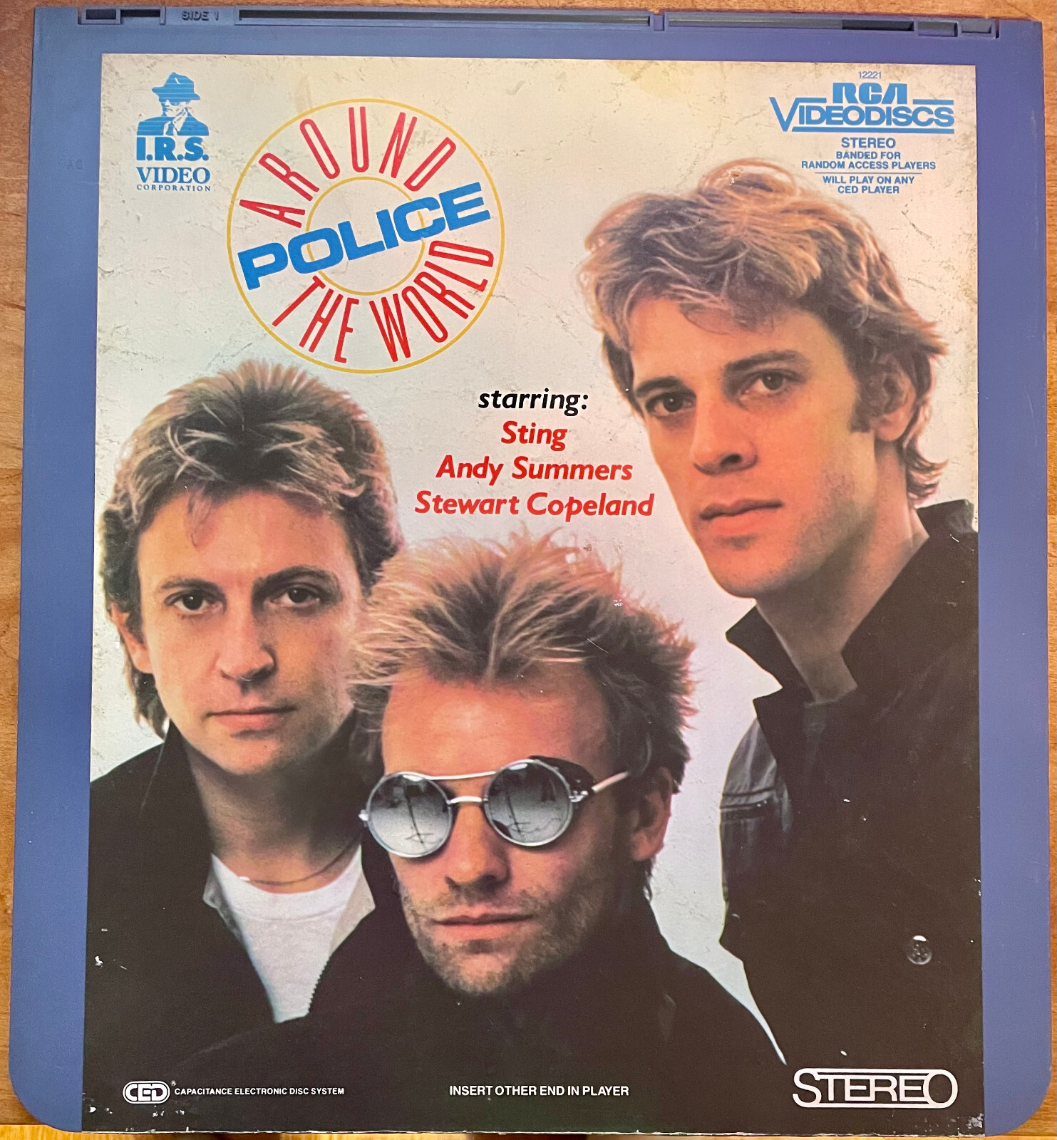洋楽 The Police Around the World VideoDisc s-l400.jpg