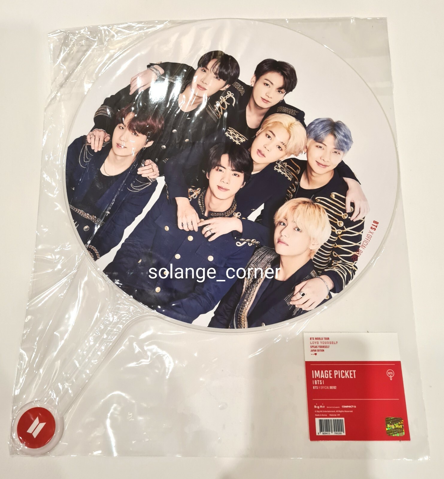 BTS ICカードステッカー face yourself Japanese Edition] BTS. - FACE YOURSELF CD