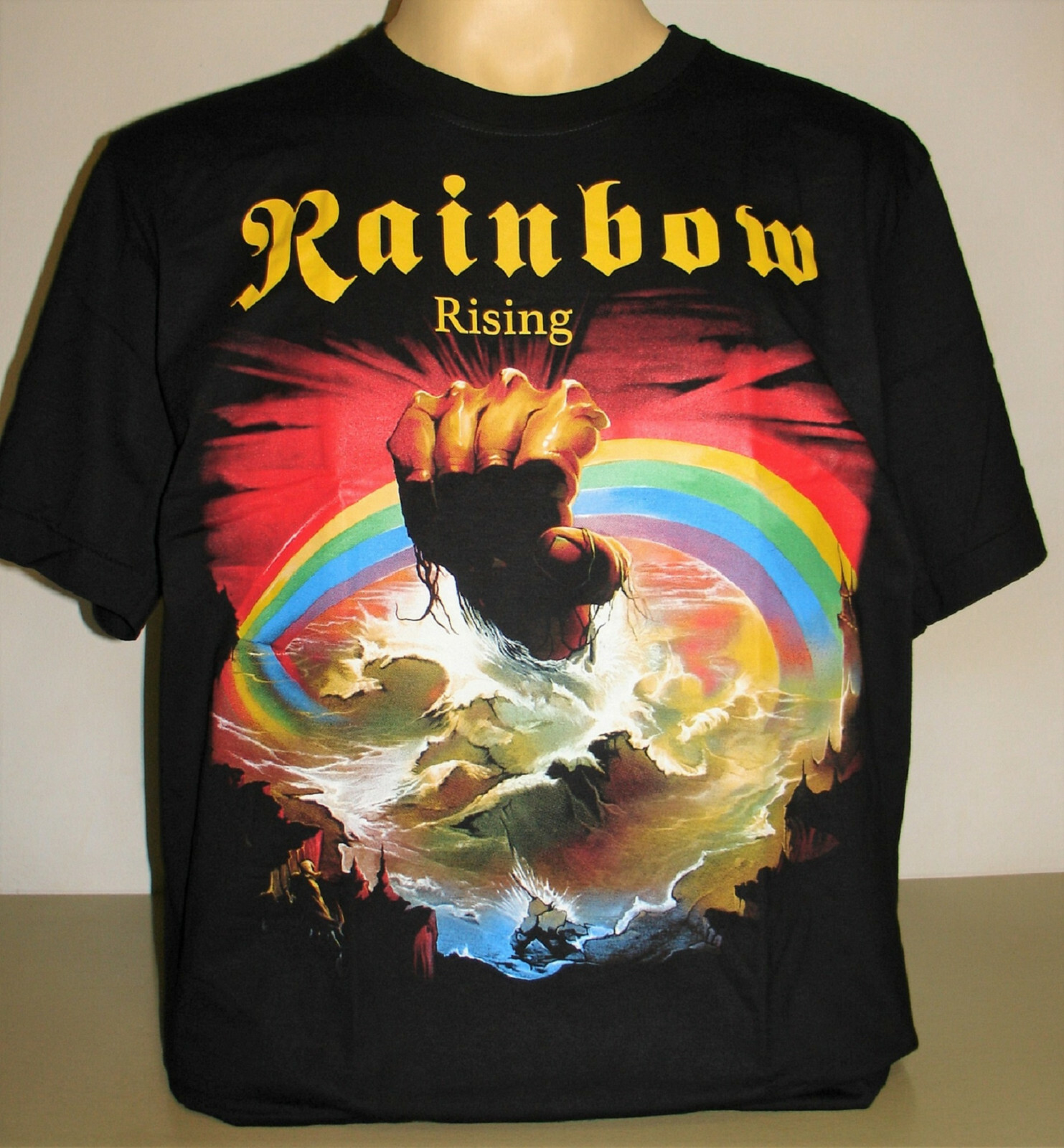 rainbow rising t shirt