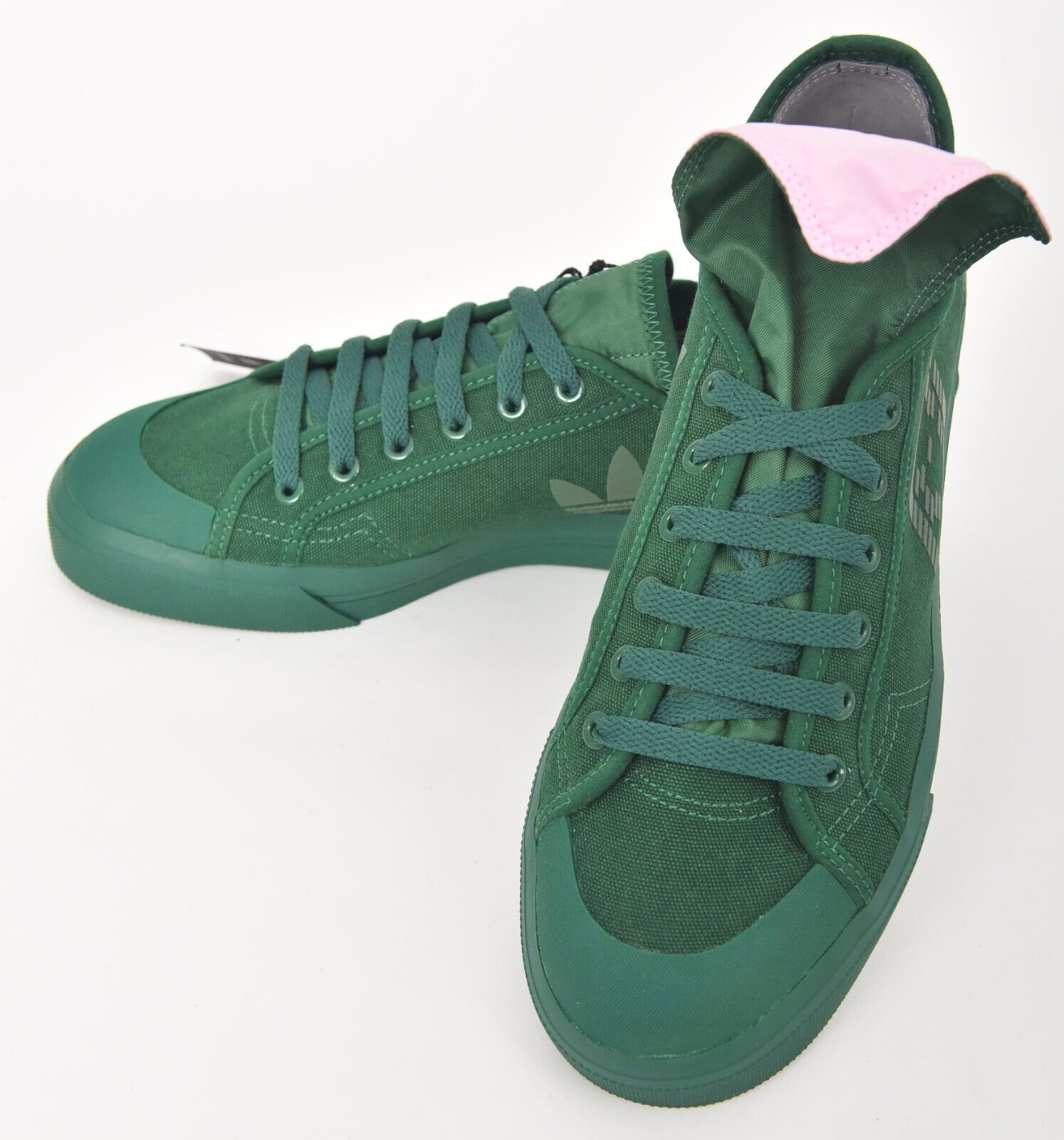 NIB ADIDAS X RAF SIMONS Collab Spirit Low Asymm Green Lace NIB ADIDAS X RAF SIMONS Collab Spirit Low Asymm Green Lace