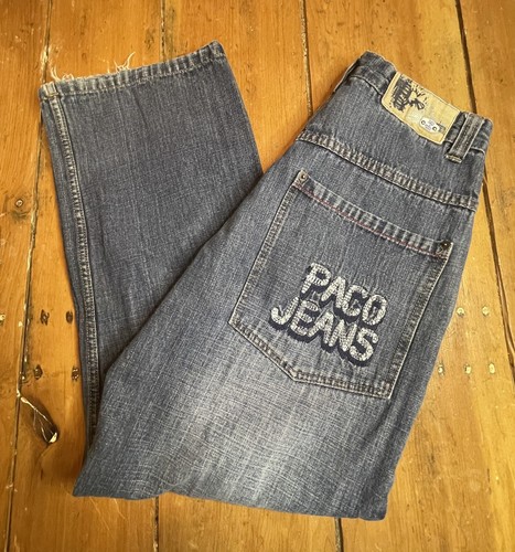 【激レア】WICKED デニムパンツ 90s y2k paco jeans 38 激レア】WICKED デニムパンツ 90s y2k paco jeans 38 - メルカリ