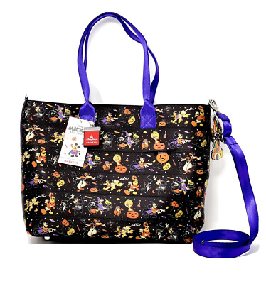 Disney Parks Harveys 2021 Mickey & Friends Halloween Medium Streamline Tote NEW