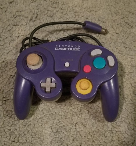 Nintendo GameCube Official OEM Purple + Clear Controller | eBay