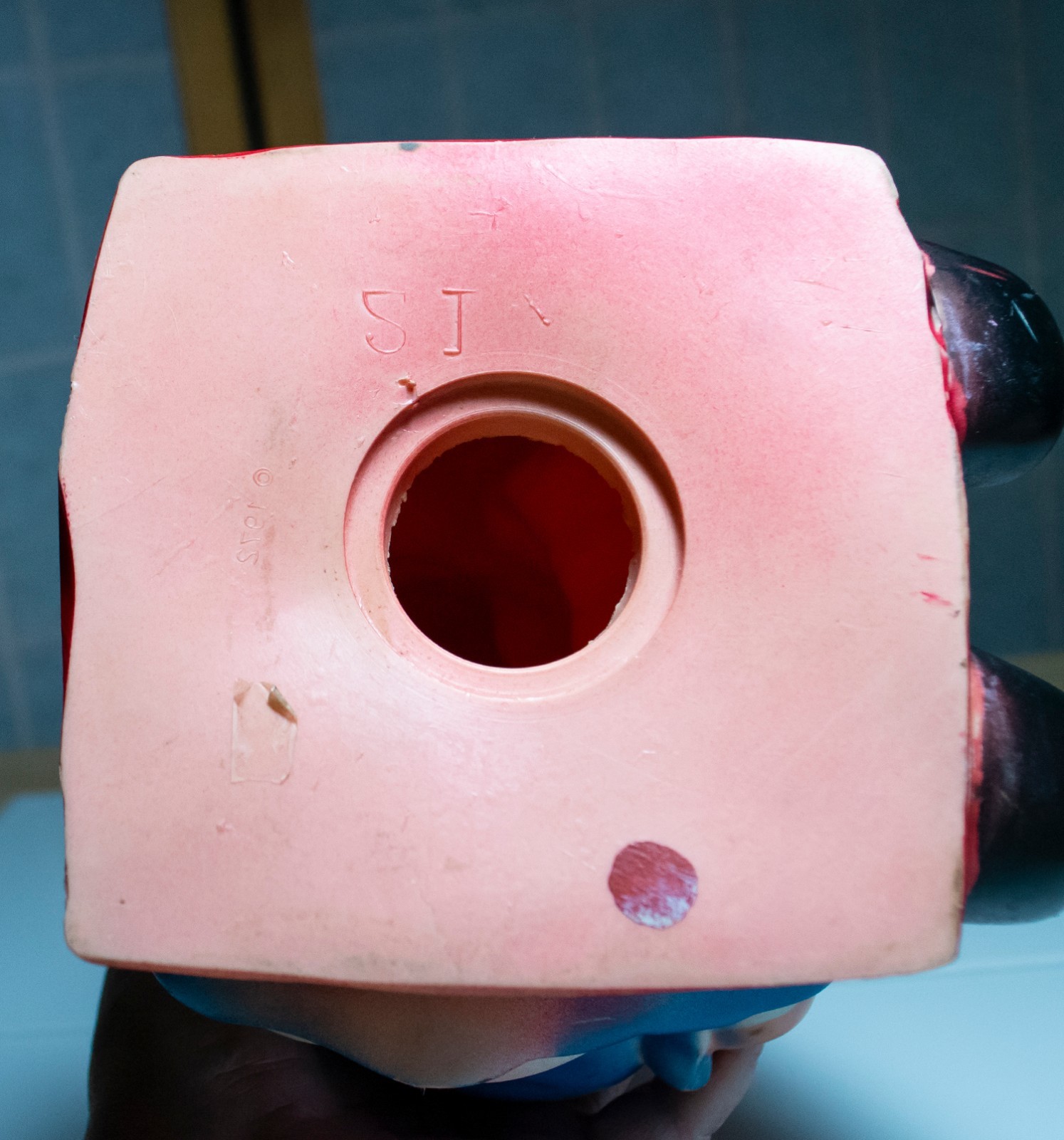 RAGGEDY ANN 1972 Bobbs Merrill Vinyl  Penny Bank