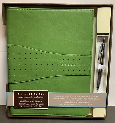 Cross Padfolio Jr./Portfolio - Green NIB
