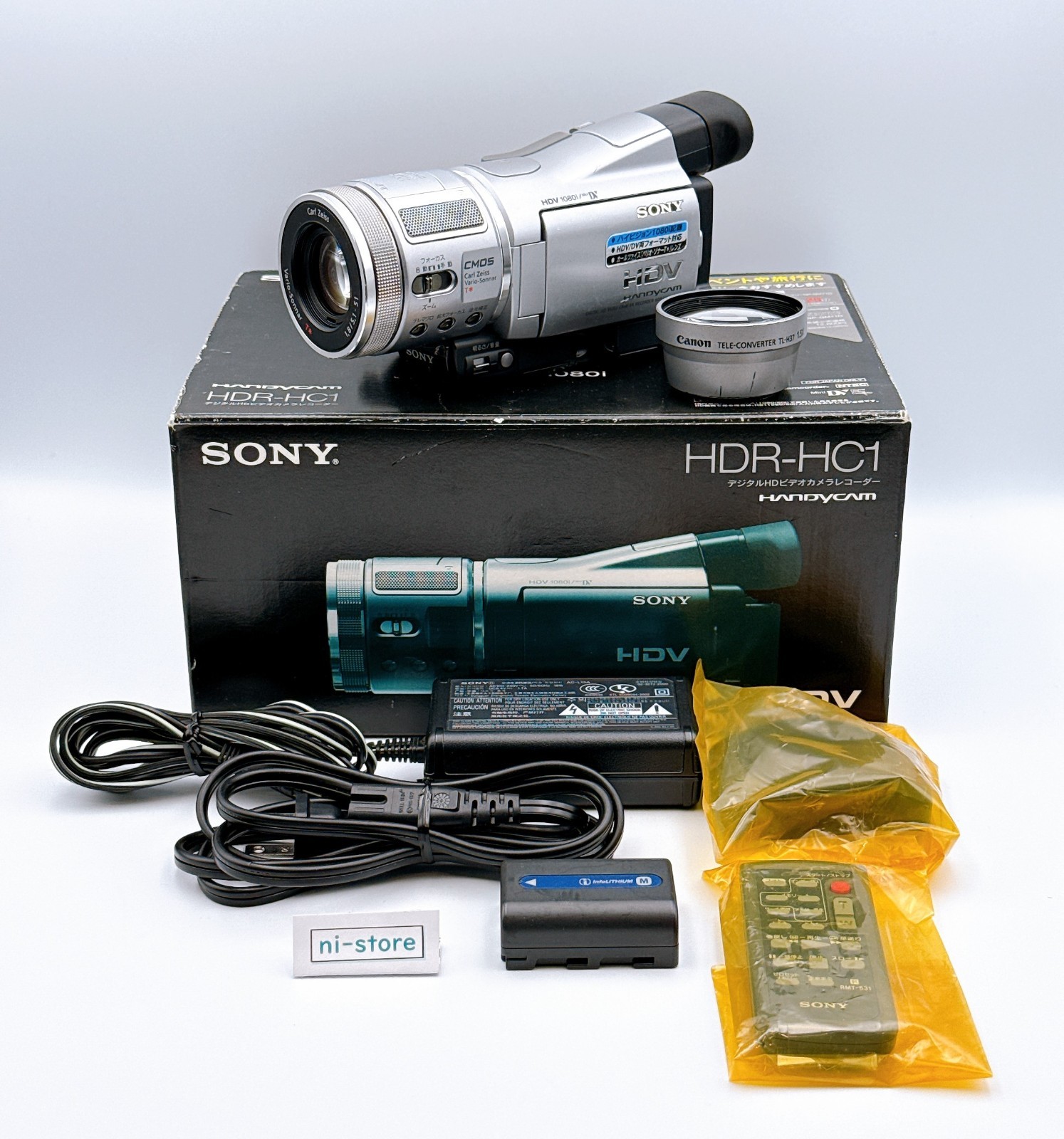 ジ*世様 SONY HDR-HC1 HDV miniDV 9815_07_SONYCamcorderHDRHC1_1.jpg