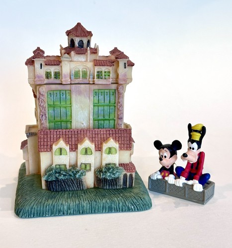Disney World Tower of Terror Resin Hinged Figurine w/ Mickey