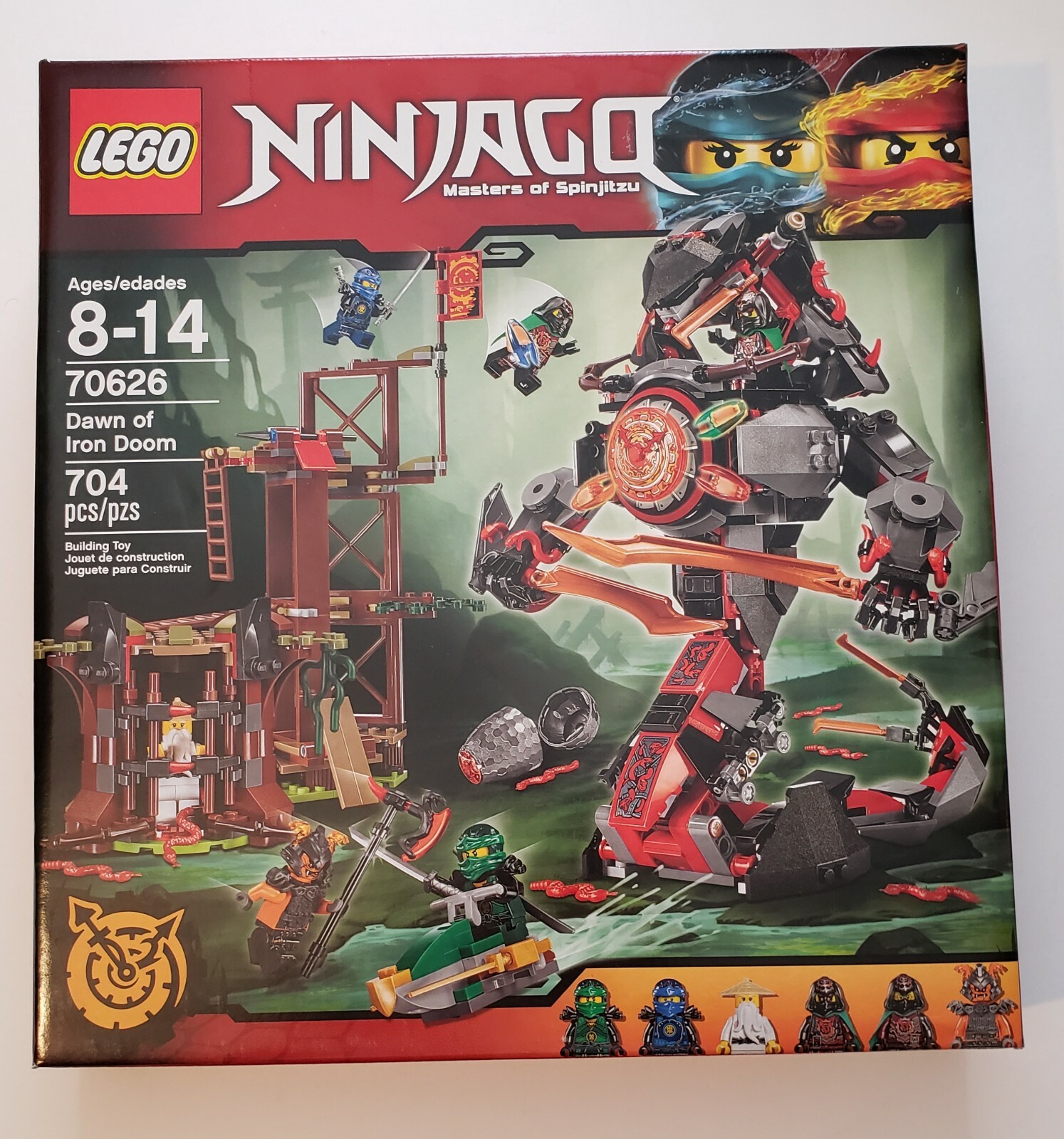 ninjago lego 70626
