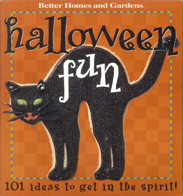 Halloween Fun Craft Book 2001 BH&G Beaded Webs Painted Pumpkins Recipes Parties