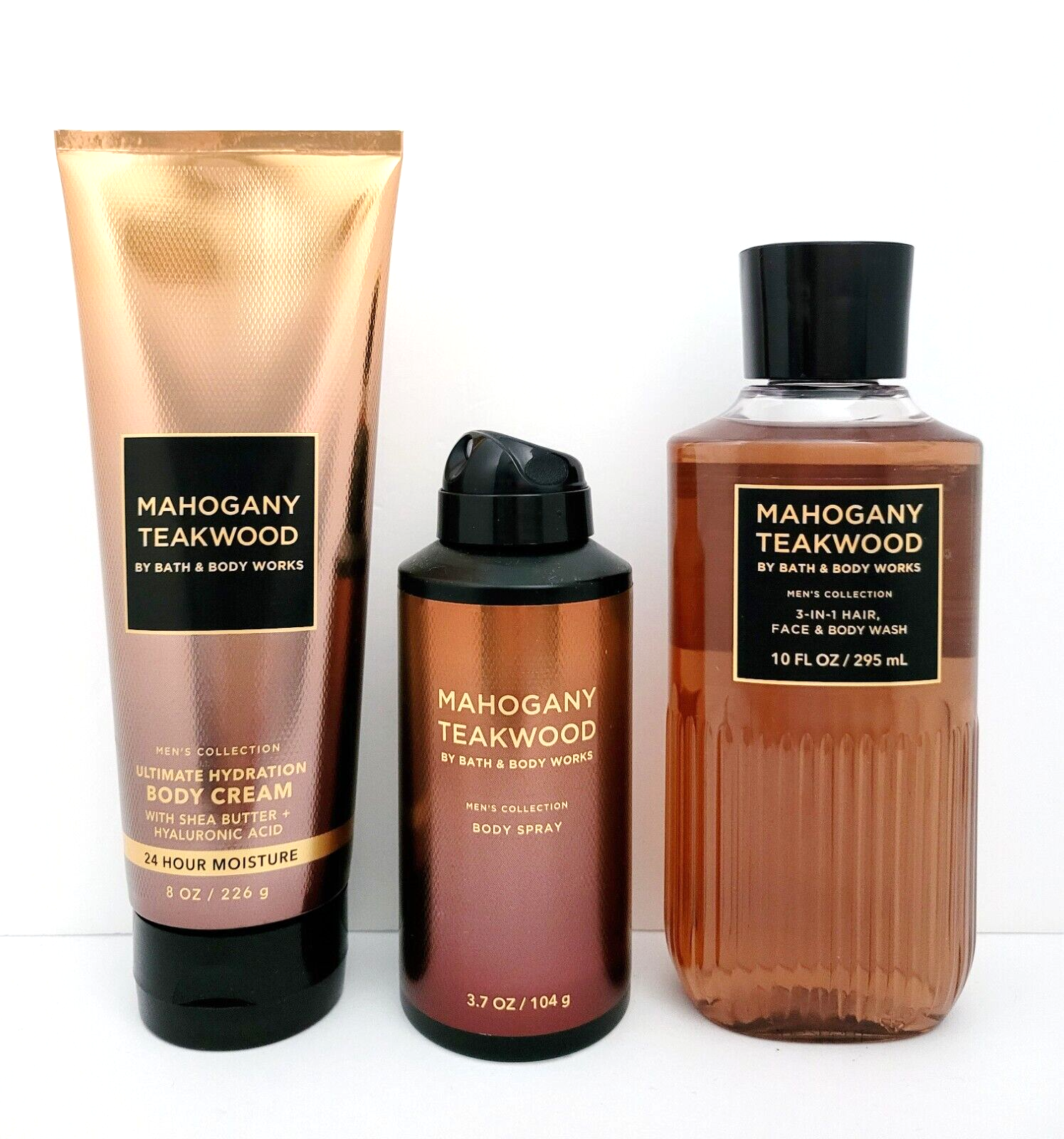  Bath and Body Works Teakwood - Three Piece Men's Collection 8  oz Body Cream, 3.7 oz Deodorizing Body Spray, 10 oz 2-IN-1 Hair and Body  Wash : Beauty & Personal Care