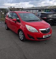 2012 Vauxhall Meriva 1.7 CDTi 16V [110] Exclusiv 5dr Auto MPV Diesel Automatic