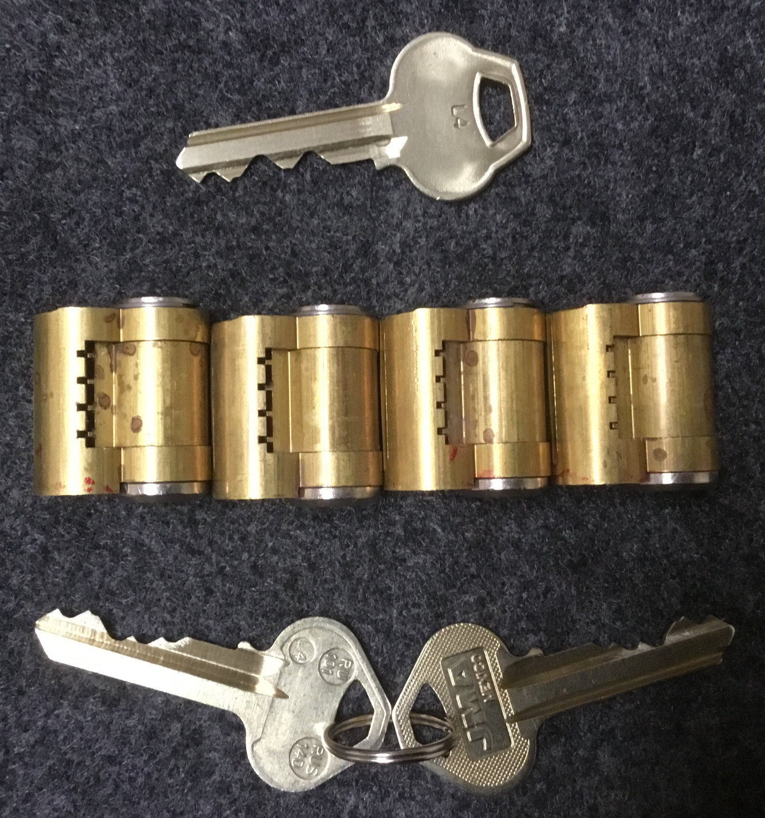 Corbin Russwin LFIC combinated construction cores