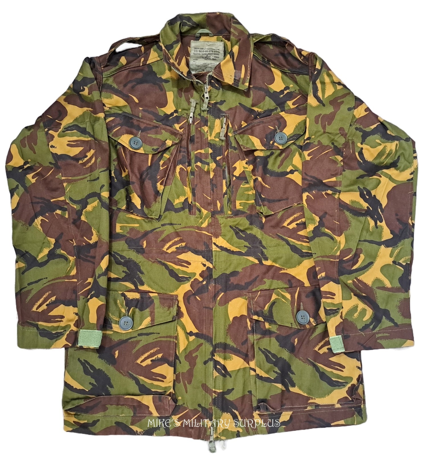 British Army 94 Pattern woodland DPM Camo Temperate Combat British Army 94 Pattern woodland DPM Camo Temperate Combat