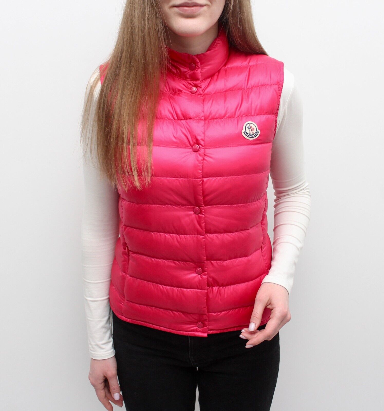 Women's MONCLER Liane Gilet Quilted Down Puffer Vest Jacket Women's MONCLER Liane Gilet Quilted Down Puffer Vest Jacket