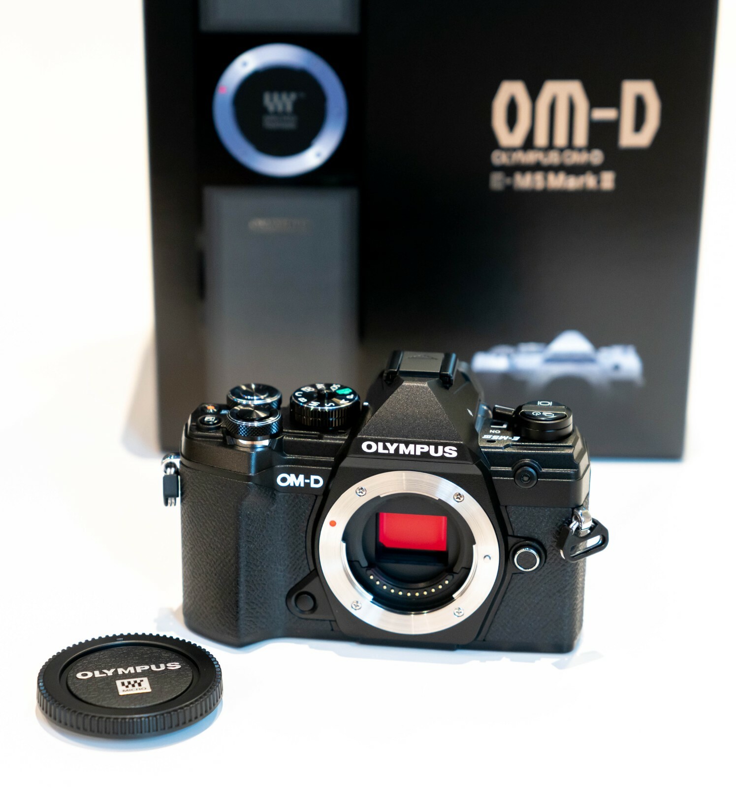 Olympus OMD EM5 Mark III Gehäuse, silber EM5 3 body,