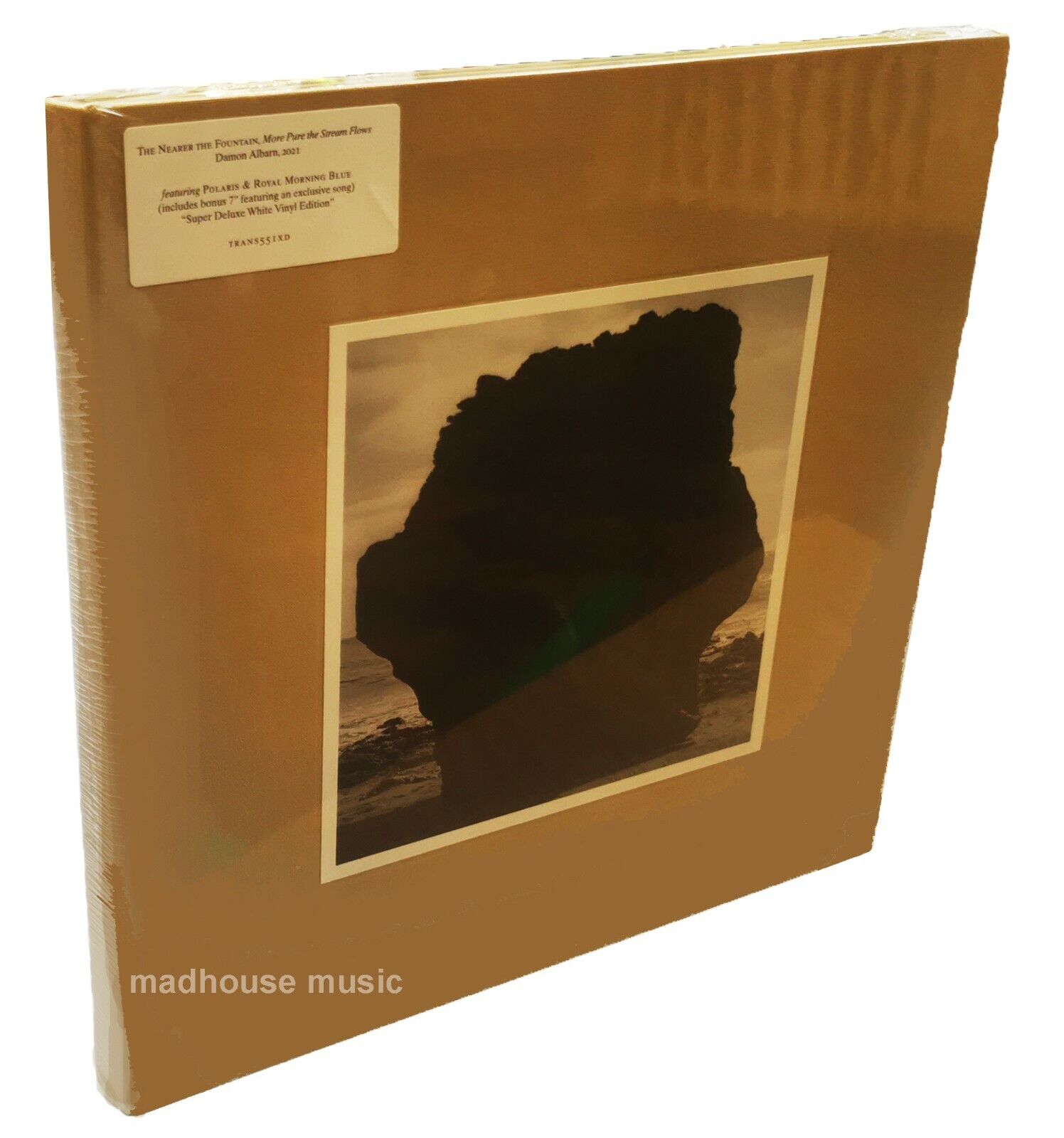 Damon Albarn – The Nearer the Fountain, Super Deluxe White LP Damon Albarn – The Nearer the Fountain, Super Deluxe White LP