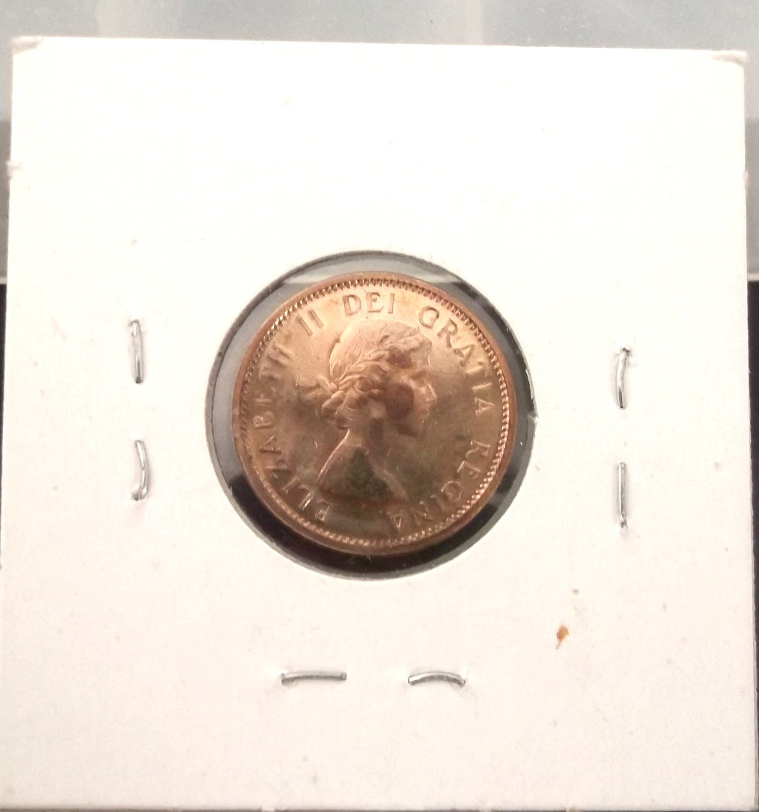 1962 CANADIAN ON CENT COIN UNCIRCULATED CONDITION,GRADE IT YOURSELF (REF35)