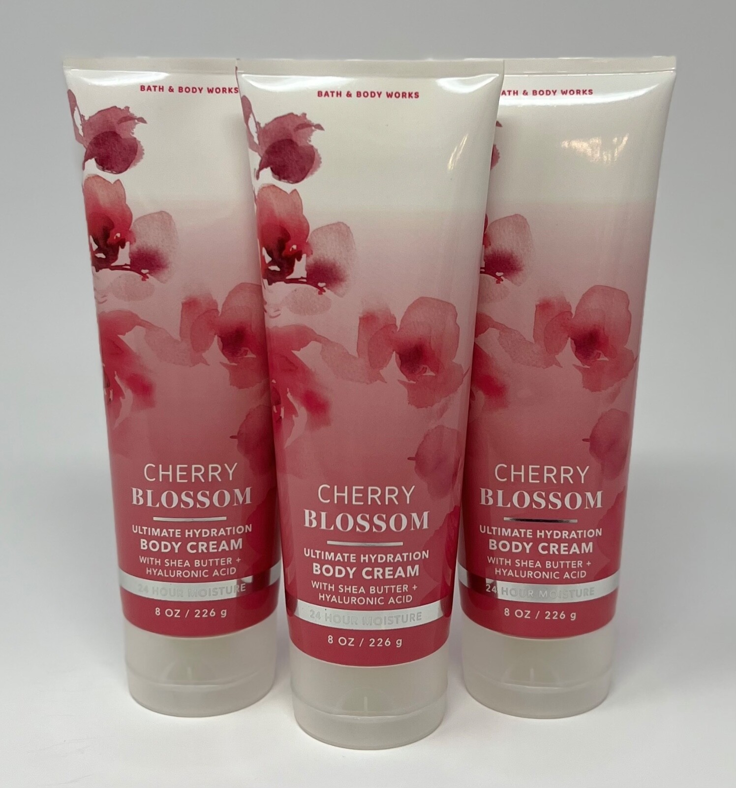 Cherry Blossom Body Cream 8oz 3本セット 3 BATH & BODY WORKS CHERRY BLOSSOM ULTIMATE HYDRATION CREAM