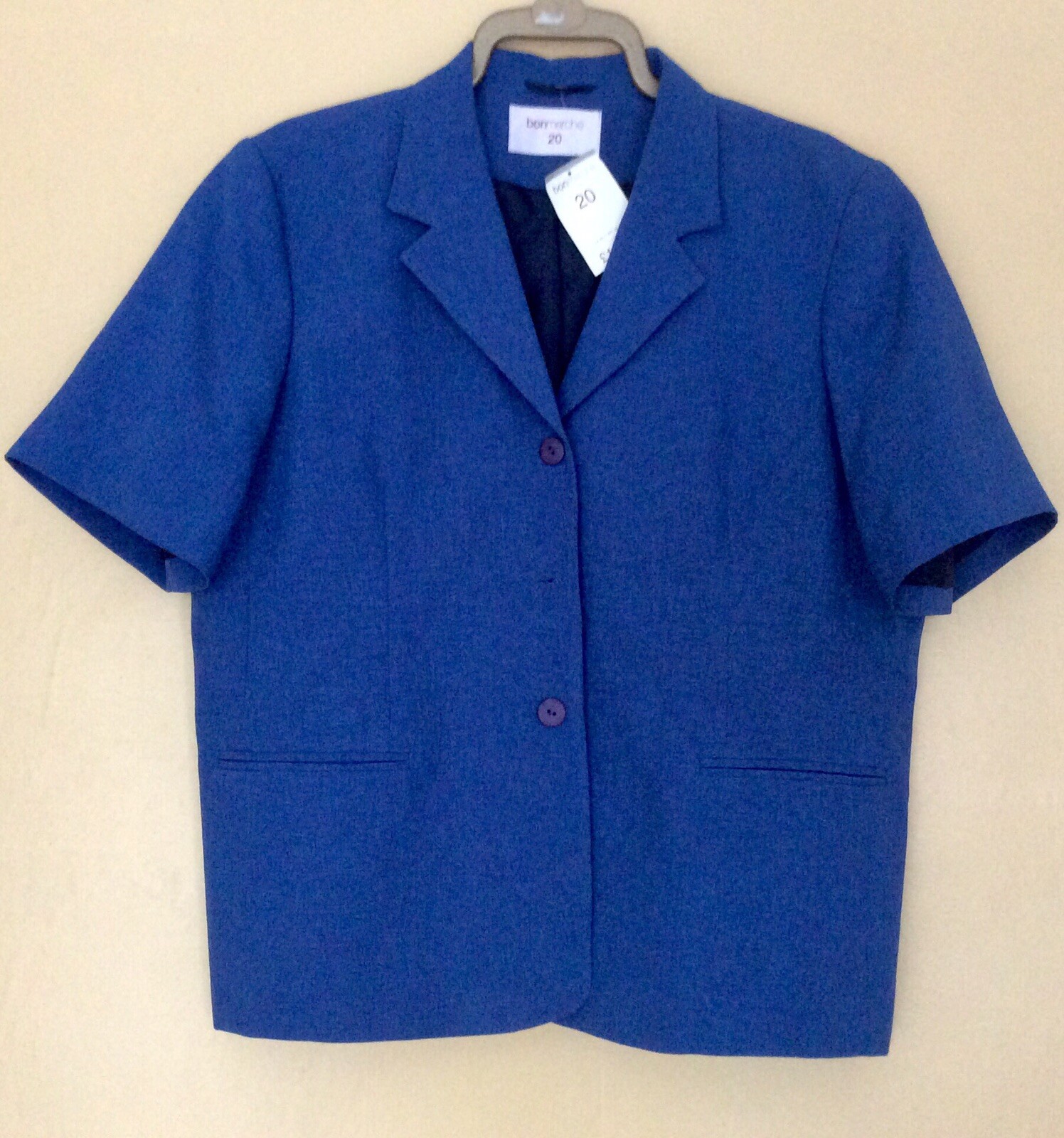 Bonmarche. Ladies. Blue. Short Sleeved 