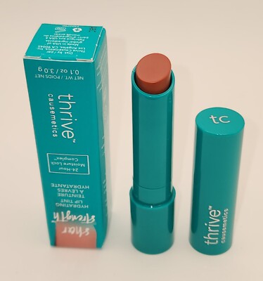 Thrive Causemetics Melissa Sheer Strength Hydrating Lip Tint Full Size 0.1oz New