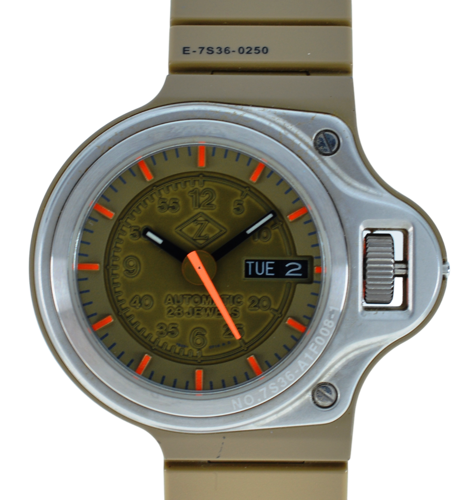 Seiko Cabane de Zucca JDM Giugiaro Dashboard Automatic Brown Seiko Cabane de Zucca JDM Giugiaro Dashboard Automatic Brown