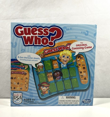 GUESS WHO’S COMING FOR DINNER 2枚セット Amazon.com: Hasbro Gaming Guess Who's That I? Original Guess