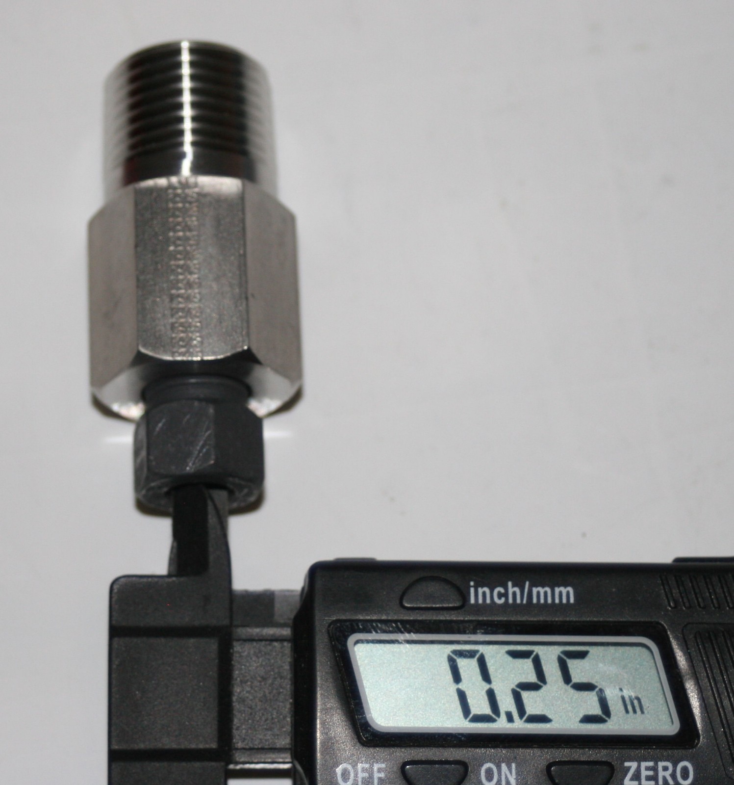 1/4 Tube x 1/2 MNPT 316ss Male Fitting Autoclave 15,000 psi Parker 48