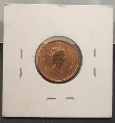 1997 (A18) 1 CENT CANADA COIN PROOF LIKE in uncirculated condition
