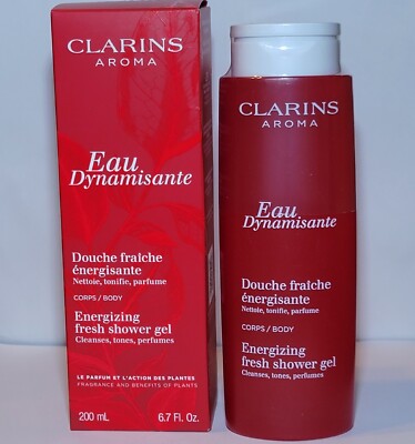 Clarins eau dynamisante shower gel gift set sales