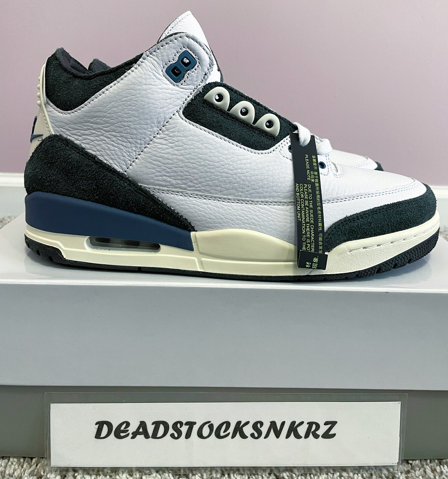 新品 NIKE AIR JORDAN 3 RETRO OG SP HV8571 Air Jordan 3 Diffused Blue HV8571-100 Coming Spring 2025