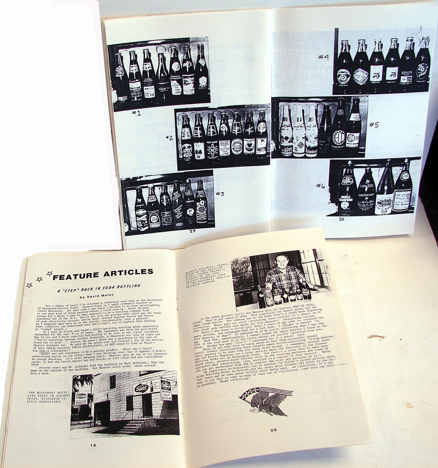 Painted Label Soda Net; Vol.3 no.2 June 1988, Vol.3 no.3 Oct/Nov 1988; ACL sodas