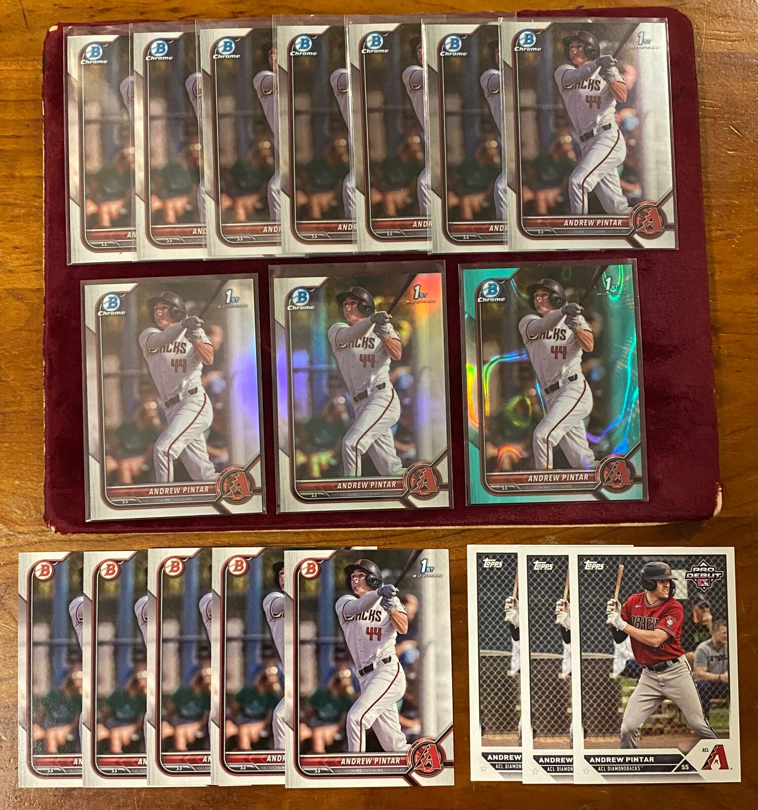 ★NAVANA,PRISILA,AQUADOLL,PRICHARA 2023 Topps Chrome - Ronald Acuña Jr. #39 Aqua Lava Refractor