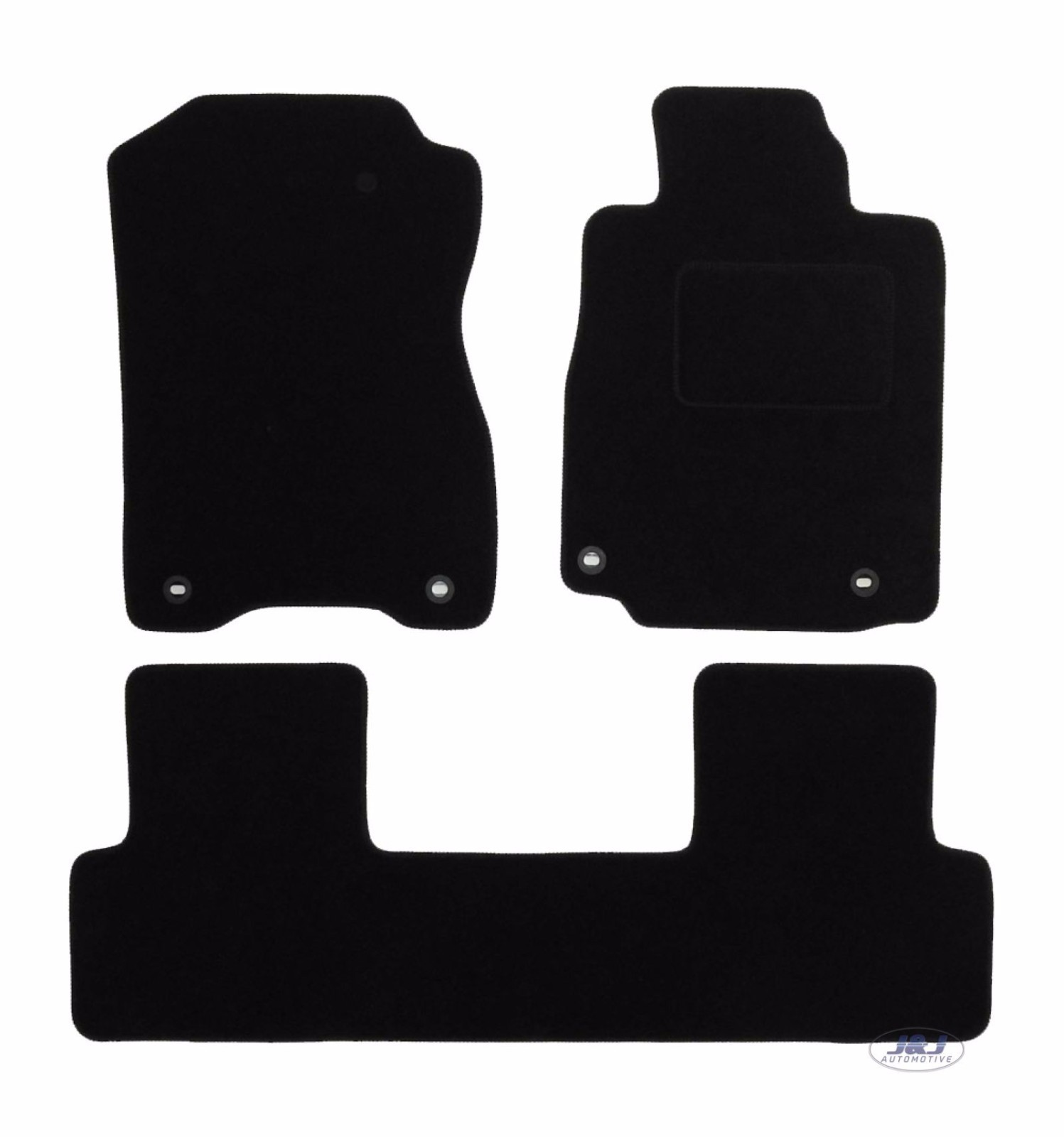 Quality FULLY TAILORED Black floor Car Mats for HONDA CRV CRV mk4 20122017 3pc eBay