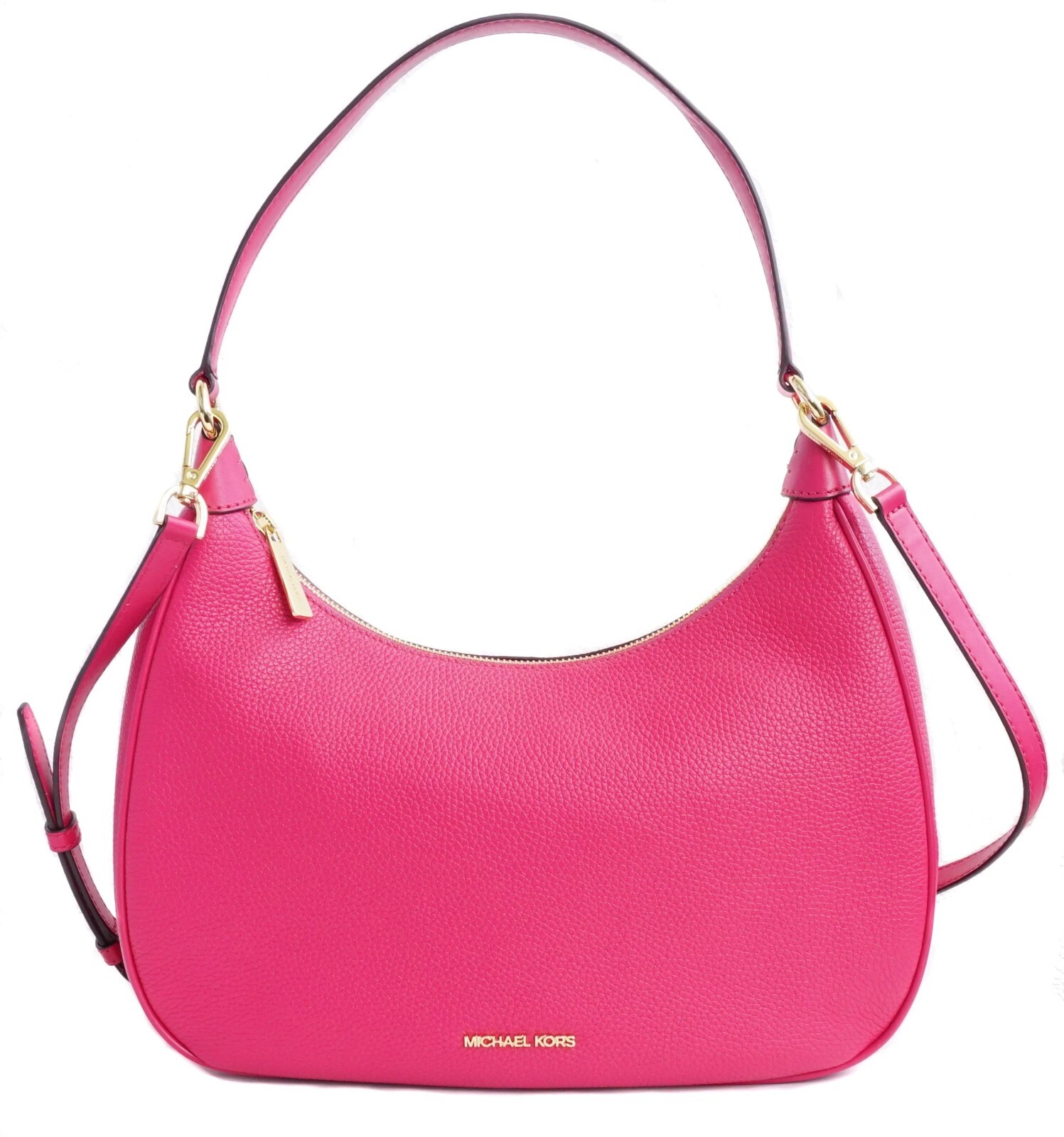 Michael Kors Женская сумка через плечо Cora Large Hobo Shldr Carmine Pink New