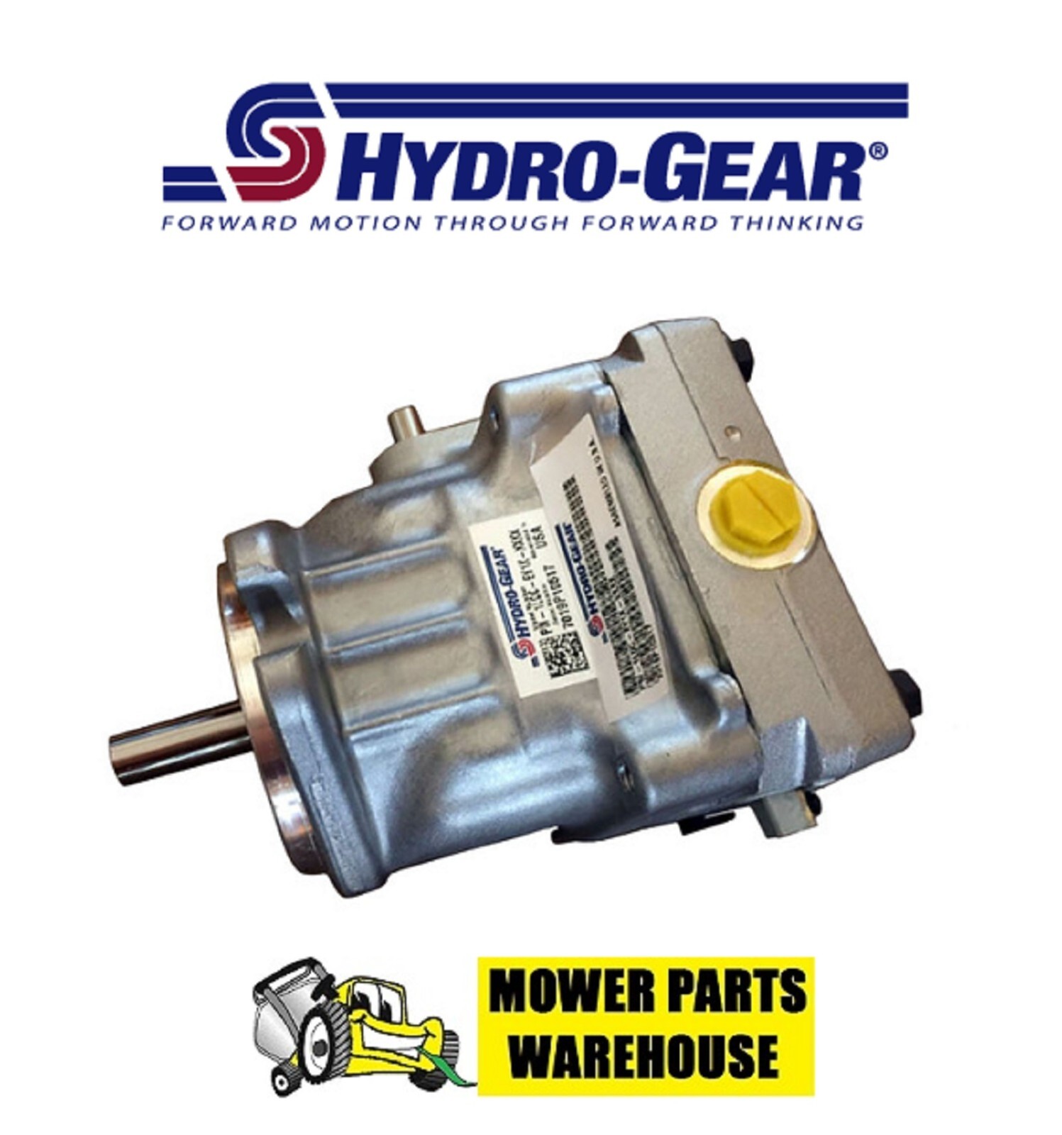 GENUINE HYDRO GEAR HYDRAULIC PUMP PW-1LCC-EY1X-XXXX HUSTLER GENUINE HYDRO GEAR HYDRAULIC PUMP PW-1LCC-EY1X-XXXX HUSTLER