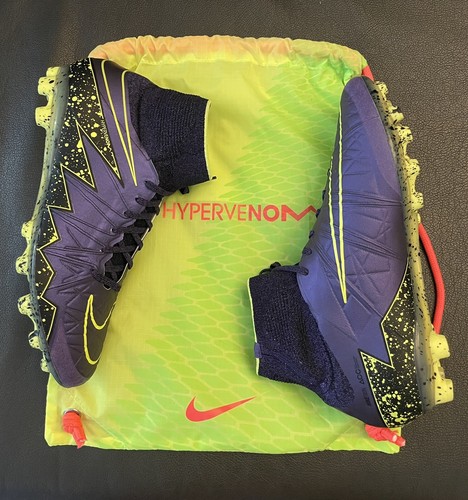 NIKE HYPERVENOM PHANTOM II AG ACC SOCCER CLEATS SIZE 11.5