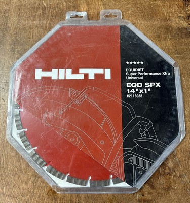 HIlti 2118038 Cutting Disc EQD SPX 14''x1'' Universal Cutting Sawing Grinding