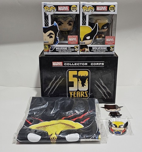 Funko POP! Marvel: Wolverine 50th Anniversary – Vinyl-Figure 9,5 Cm, Sammlerstück
