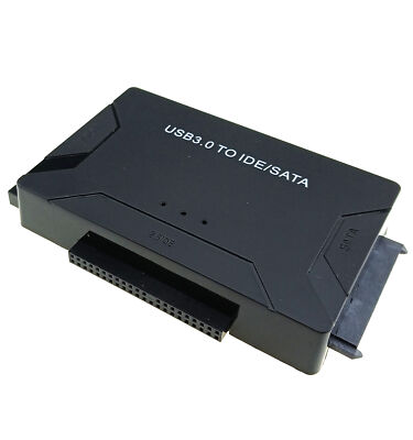 SATA IDE to USB 3.0 Converter 2.5'' 3.5'' HDD SSD Drive 5.25'' DVD ROM PC Adapter