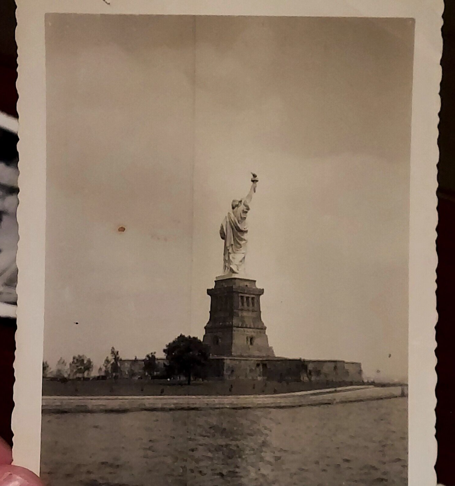 Vintage Photo original Statue Of Liberty New York City 1960's