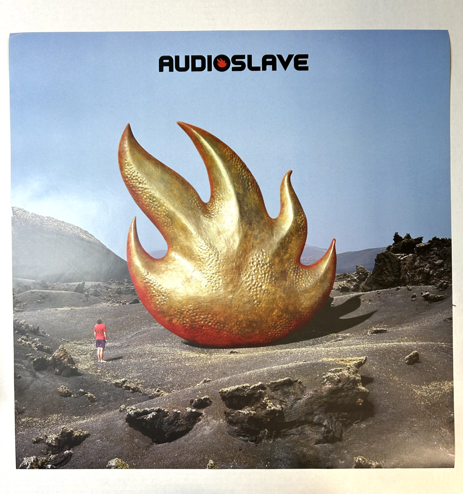 Audioslave US オリジナル シールド 未開封 レコード Audioslave Promo Poster 24