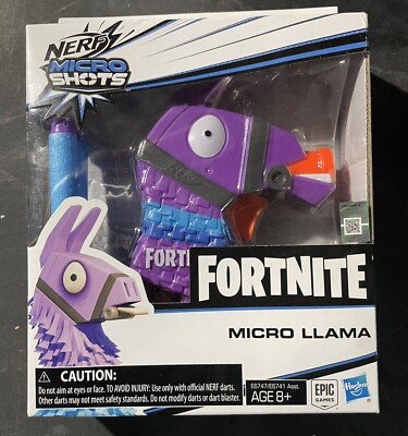 Nerf Fortnite Llama Dart-Firing Blaster Toy NIB