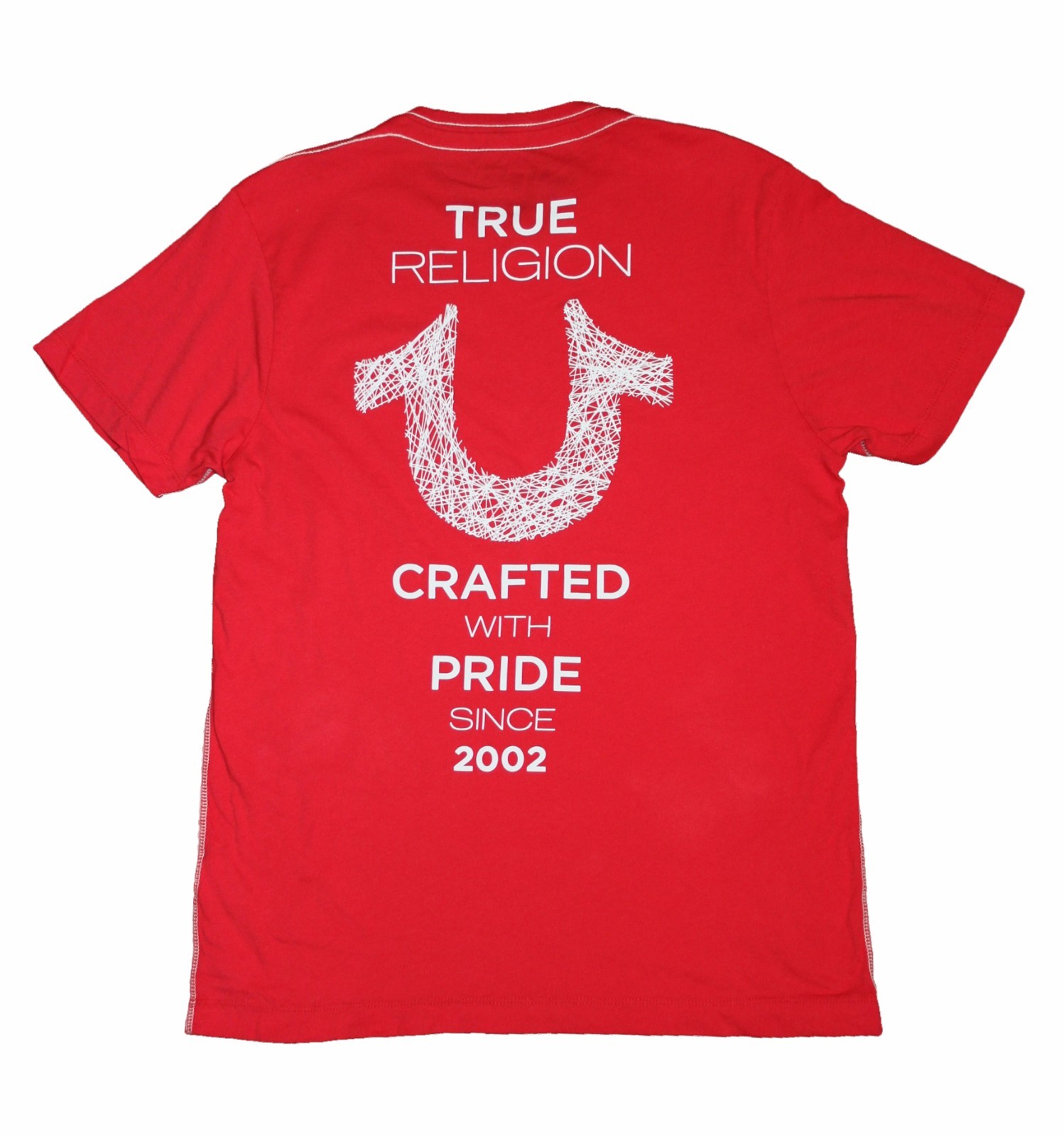 関税込み♪【TRUE RELIGION】GROOVY ロゴ★Tシャツ True Religion Brand Jeans Men's Crafted W Pride Shoestring