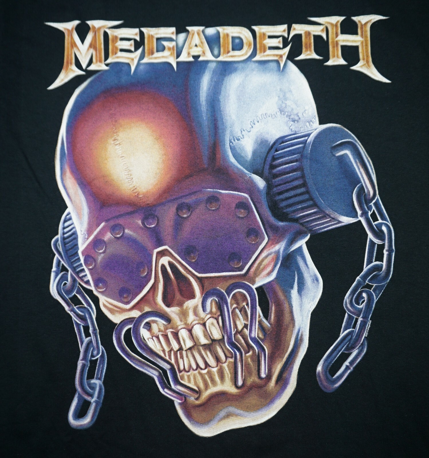 Футболка Megadeth Men's Medium Vic 